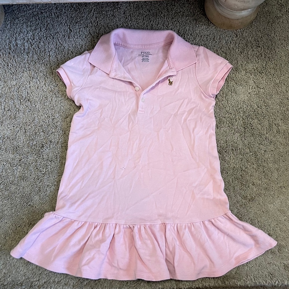 Used polo Ralph Lauren toddler dress 3T